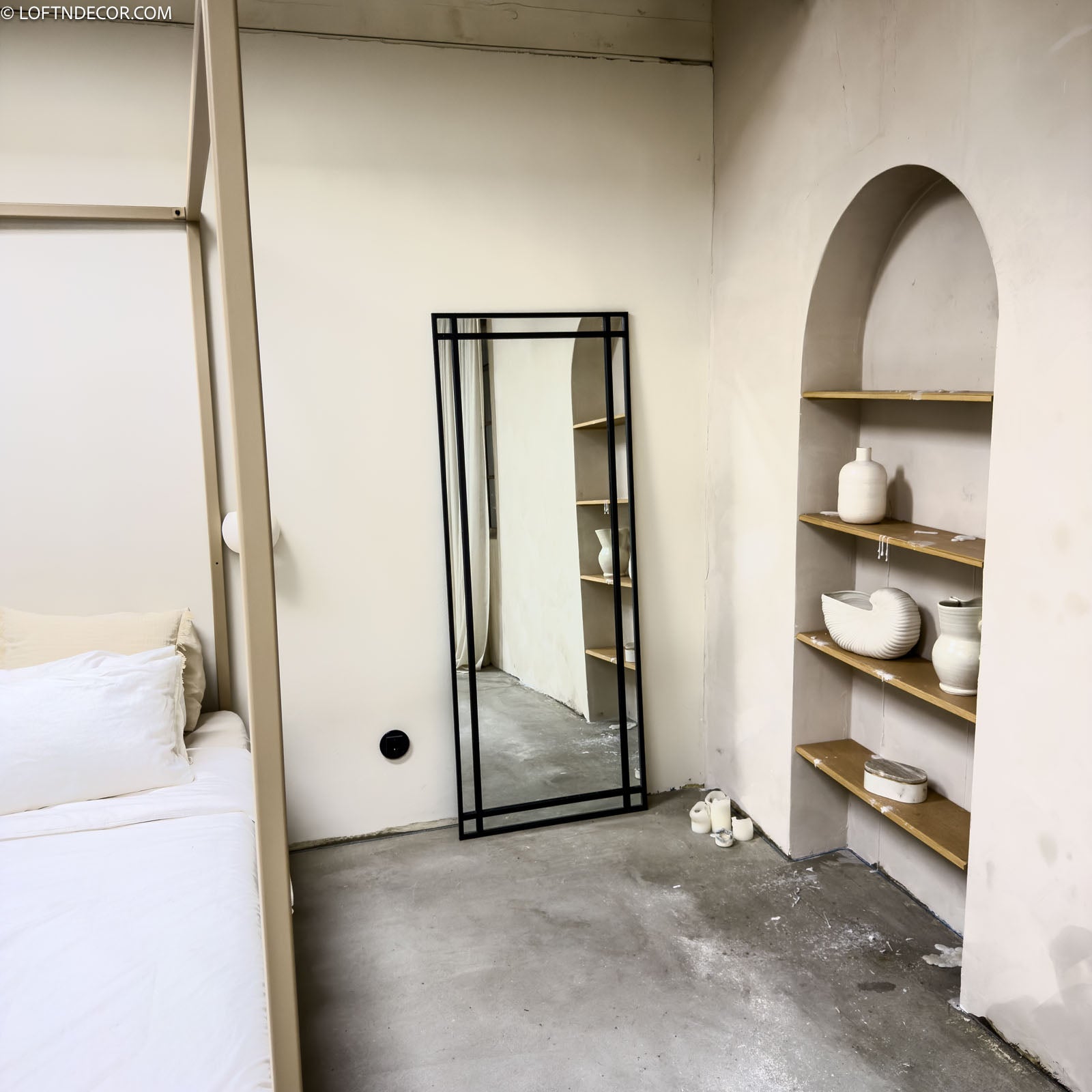 Rechte Spiegel Ruitjes 180X70CM