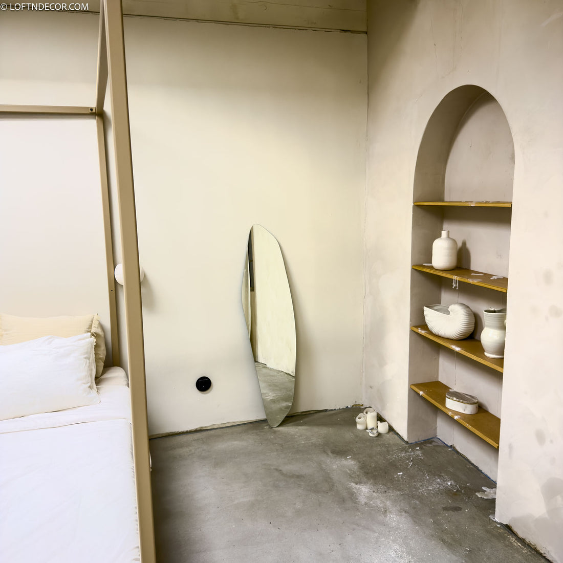 Asymmetrische Spiegel 140X35CM