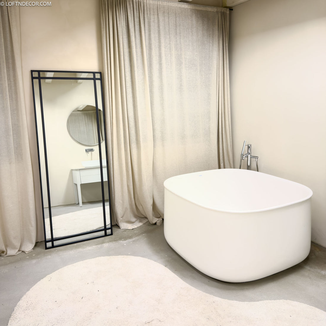 Rechte Spiegel Ruitjes 180X70CM