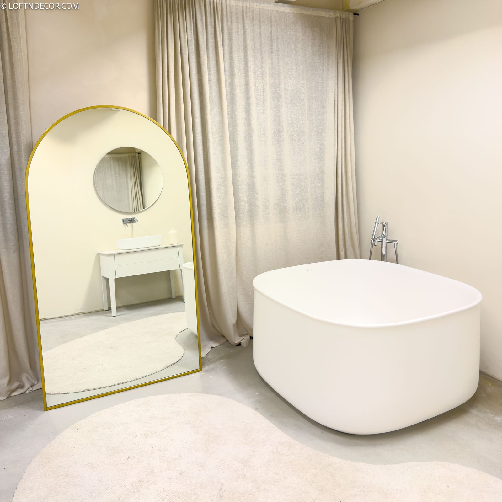 Ovale Spiegel Breed 180X100CM