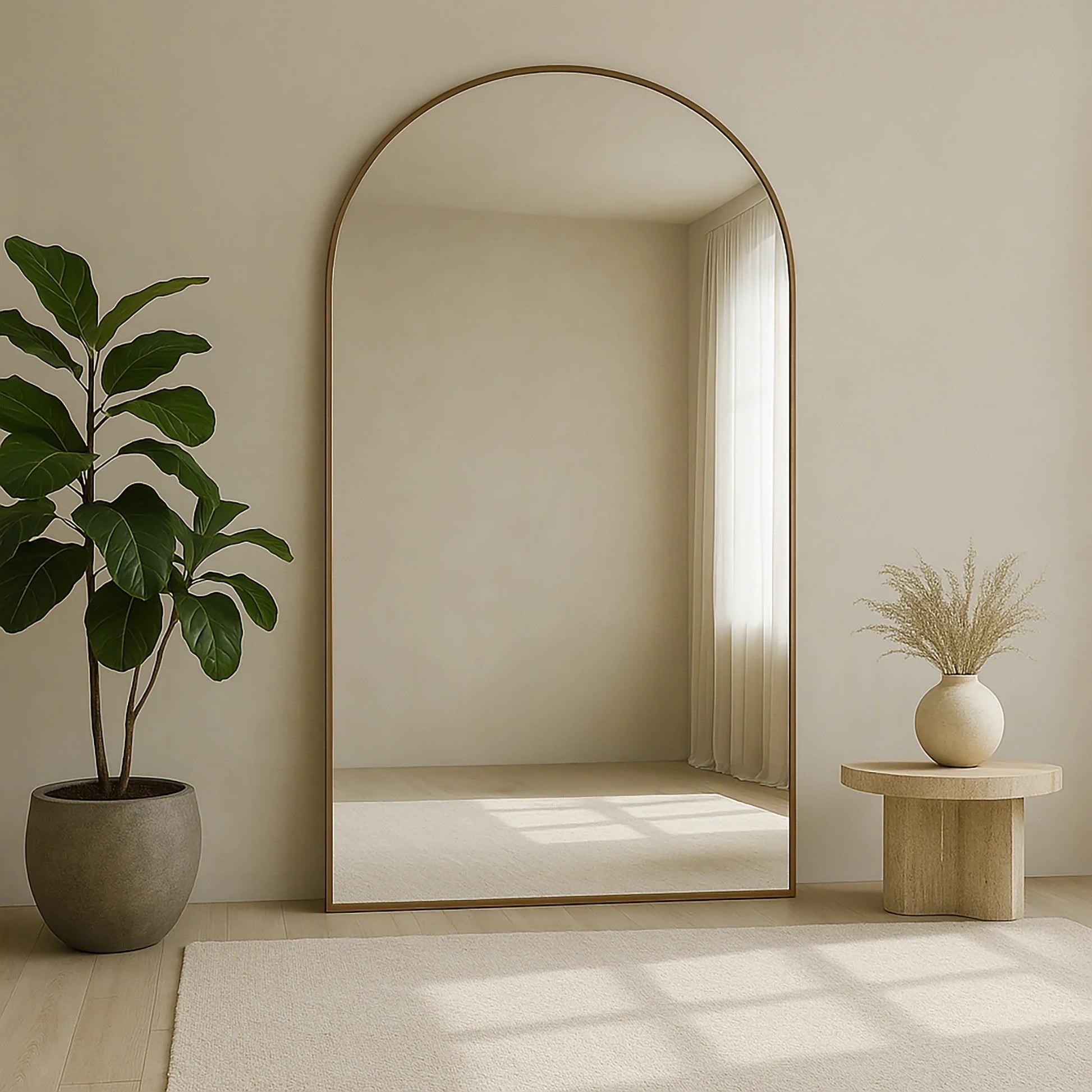 Ovale Spiegel Breed 180X100CM - Loft n Decor