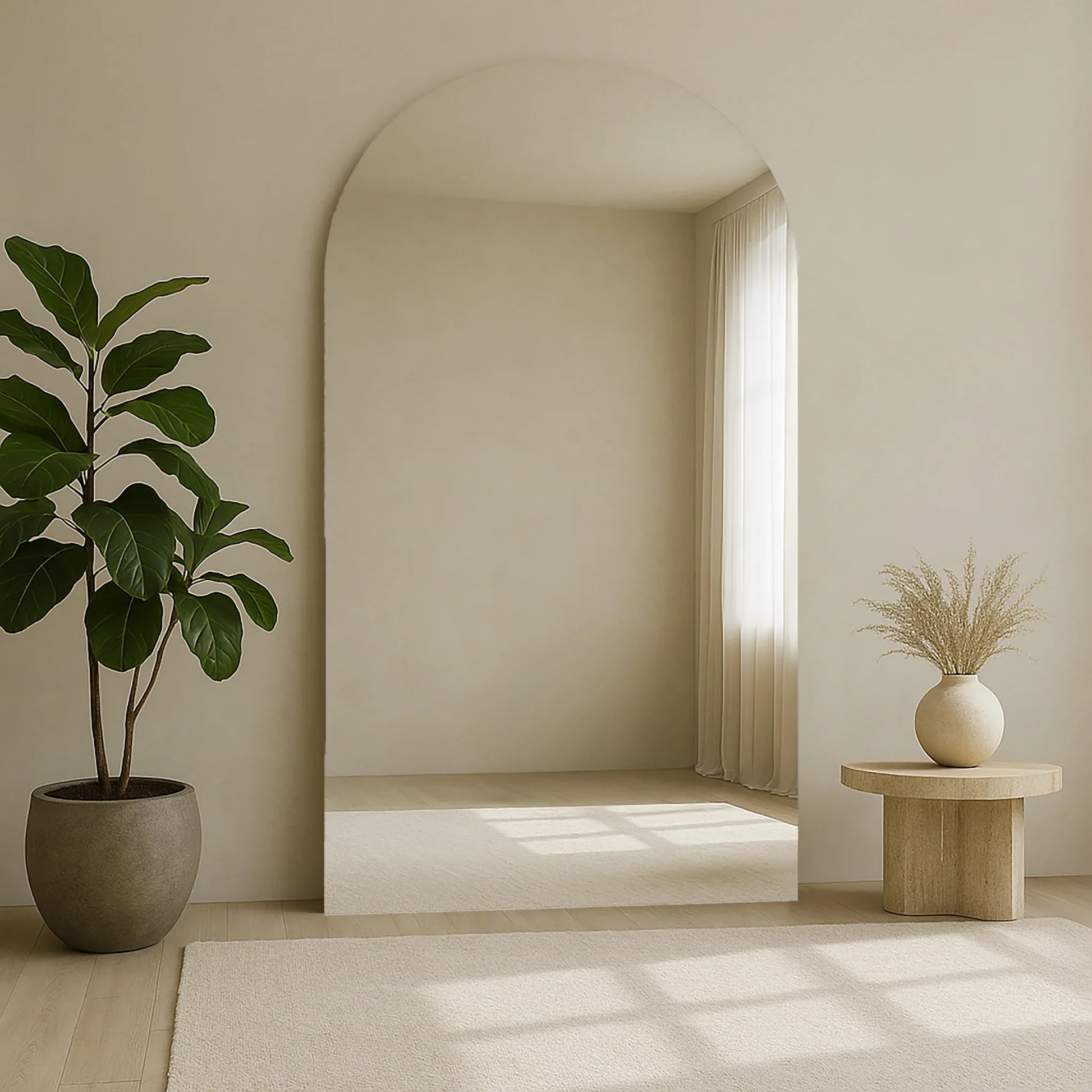 Ovale Spiegel Breed 180X100CM - Loft n Decor