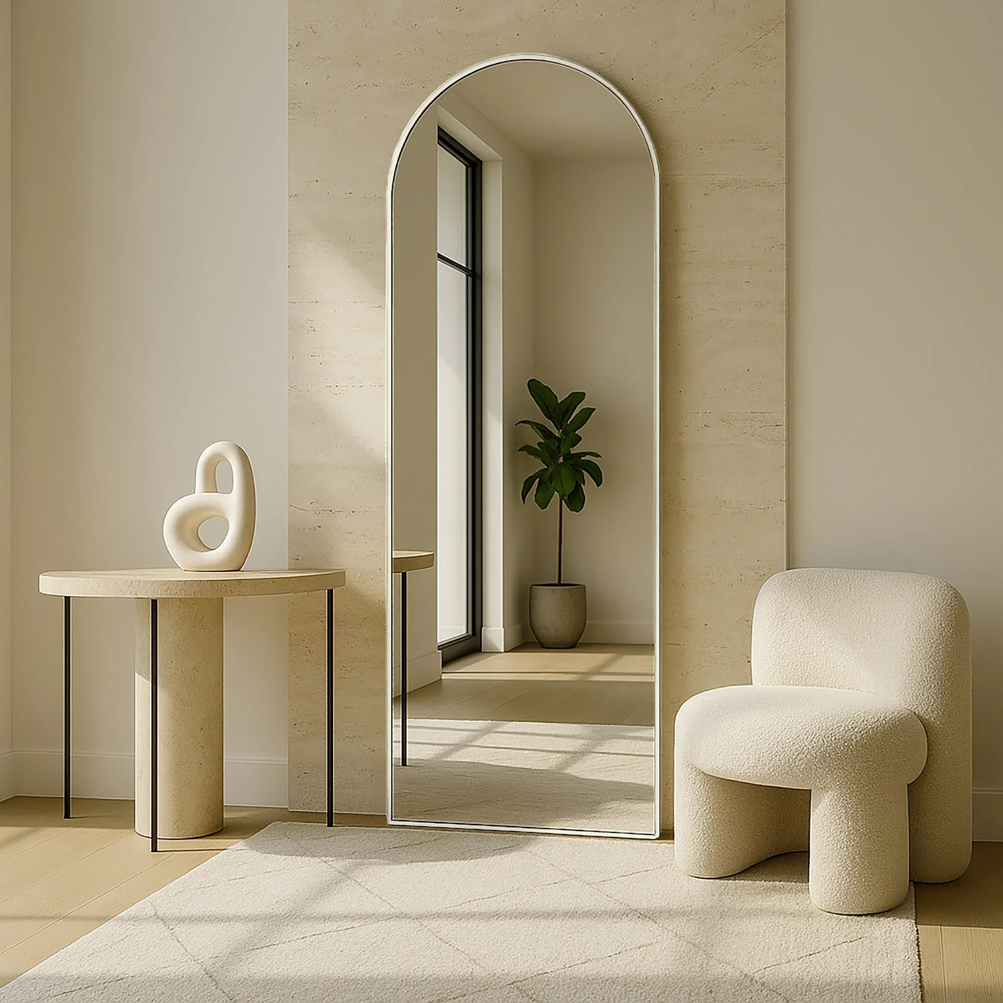 Ovale Spiegel Smal 180X70CM - Loft n Decor