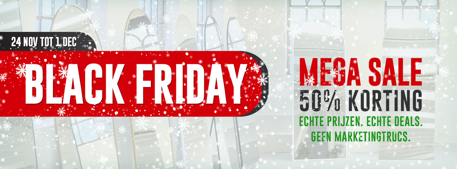 Spiegel - Black Friday - 50% - LoftnDecor